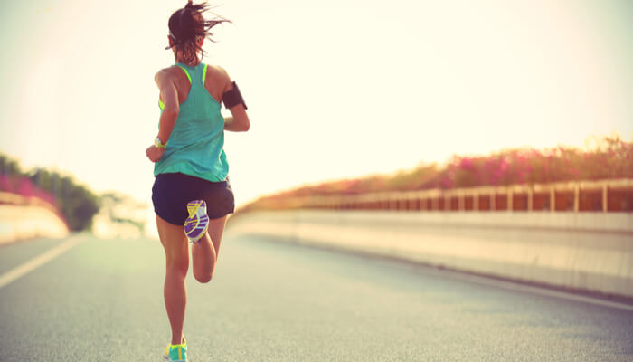 Woman Jogging